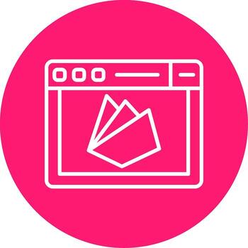 Firebase Real Time Database Line Multi Circle vector