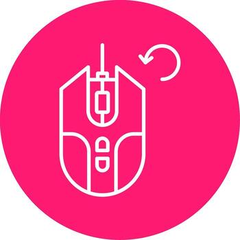 Undo Last Action Line Multi Circle vector