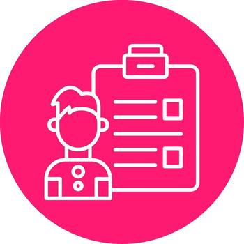 Client Shared Project Brief Line Multi Circle vector