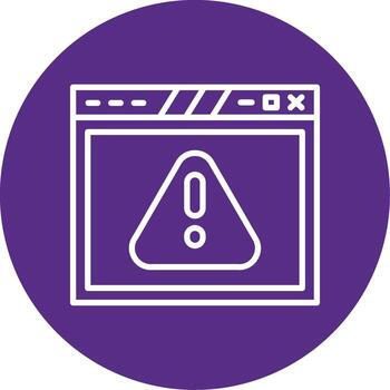 Multi Browser Web Interface Line Multi Circle vector