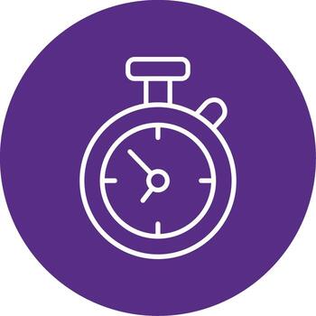 Countdown Arrival Timer Line Multi Circle vector