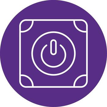 Office Network Switch Line Multi Circle vector