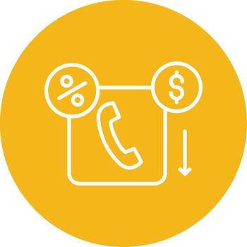 Ongoing Loan Processing Status Line Multi Circle vector