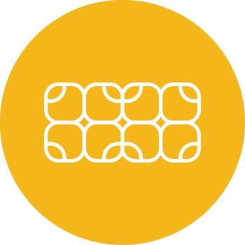 Staphylococcus epidermidis Skin Colonizer Line Multi Circle vector