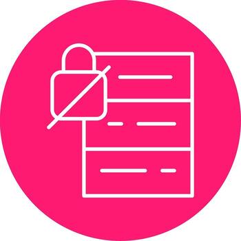 punto muerto detectado en proceso línea multi circulo vector