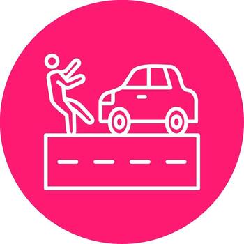 Post Accident Procedure Guide Line Multi Circle vector