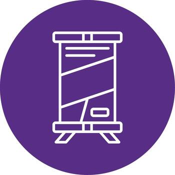 Rollup Module Builder Line Multi Circle vector