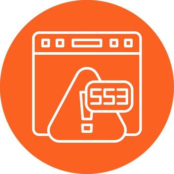 error 553 conexión piscina agotado línea multi circulo vector