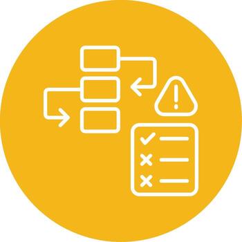 Upgrade Required Response Line Multi Circle vector