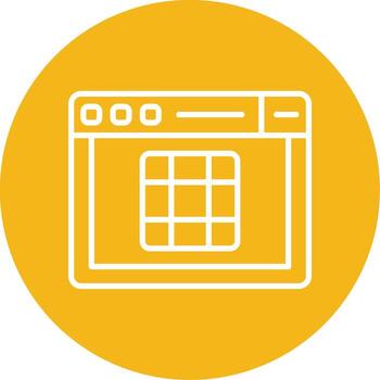 css cuadrícula diseño sistema línea multi circulo vector