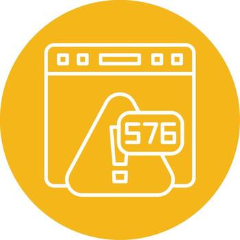 Error 576 Streaming Buffer Overflow Line Multi Circle vector