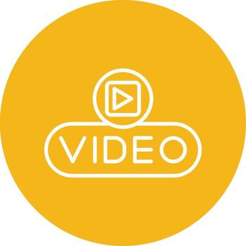 Insert Button Line Multi Circle vector