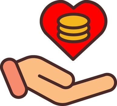 Donation Interactive UI Design vector