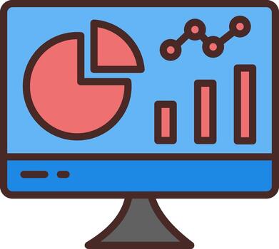 Dashboard Abstract UI Visual vector