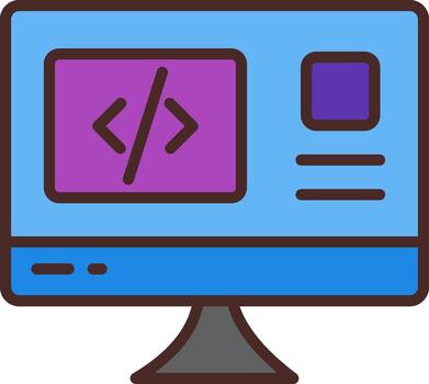 Backend Cool Tone Form vector