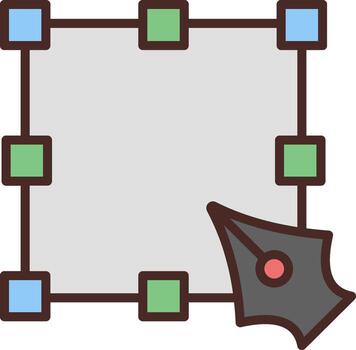 Tect Editor Pastel Tone Form vector