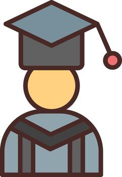 Alumni Muted Tone Element vector