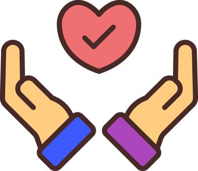 Acceptance Sharp Line Mark vector