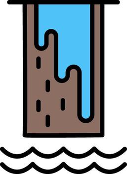 Cascade Gradient Style Element vector