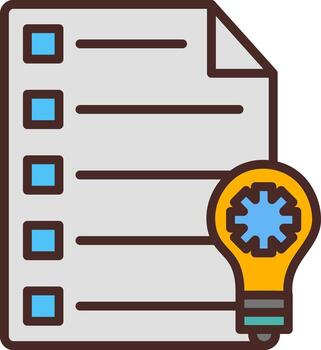 Strategy Gradient Color Form vector