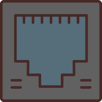 Ethernet Digital Tech Element vector