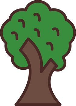 árbol tecnología estilizado formar vector