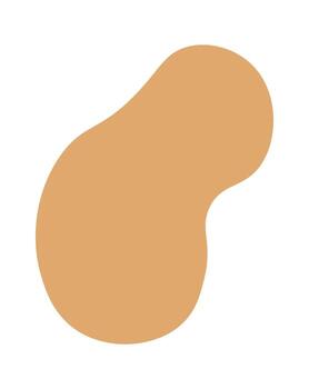 Organic Abstract Blob Shape vector