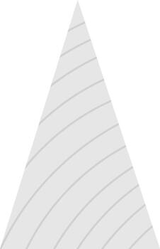 Abstract Geometric Cone Shape vector