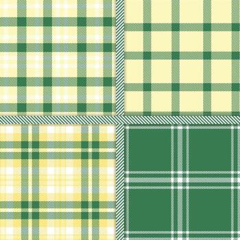 blanco, huevo caparazón, oscuro sabio y trigo sin costura modelo conjunto de 4 4 vector