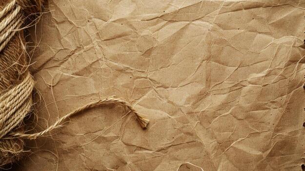 arrugado papel textura con natural enroscarse rústico antecedentes y diseño elemento foto