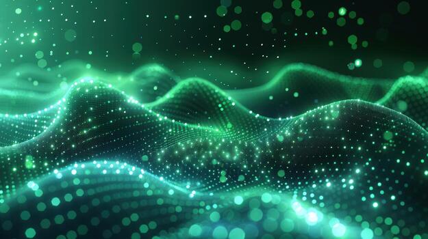 Abstract light pattern data visualization background photo