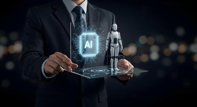 ai tecnología soluciones para negocio innovación y automatización con artificial inteligencia integración foto