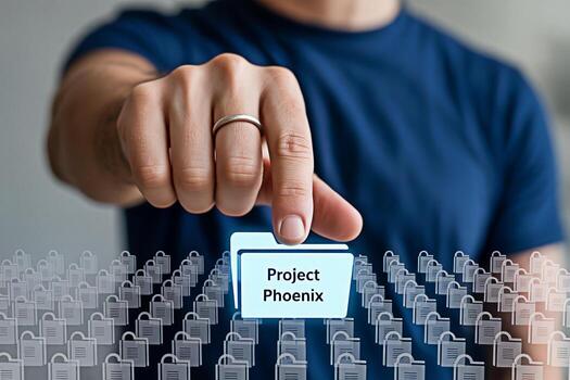 proyecto fénix archivo administración sistema para negocio datos recuperación y almacenamiento solución software plataforma foto