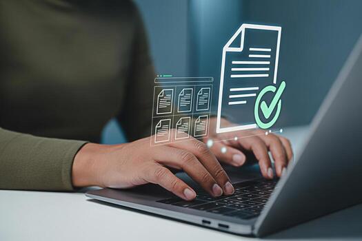 Manage documents online with digital document management software for business efficiency and workflow automation photo