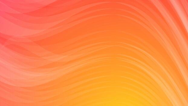 Modern orange gradient backgrounds with wave lines. Header banner. Bright geometric abstract presentation backdrops. Fine illustration vector