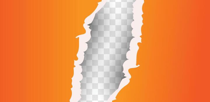 gradient torn paper concept design vector