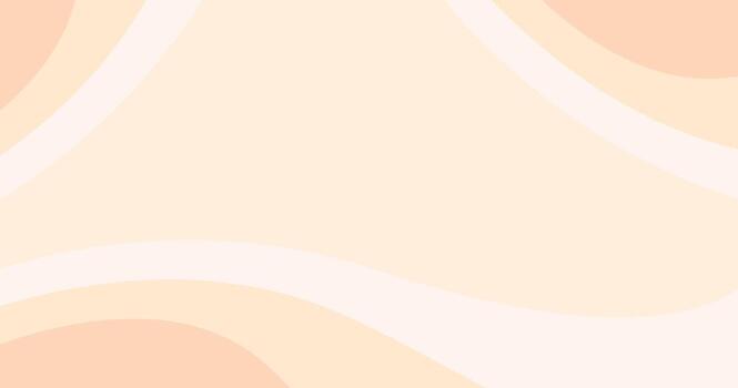 Abstract Beige and Peach Wavy Lines Minimalistic Background Design vector