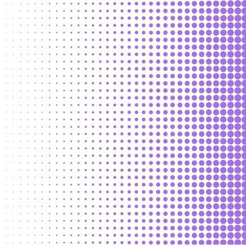 Purple Halftone Dot Pattern Abstract Background vector