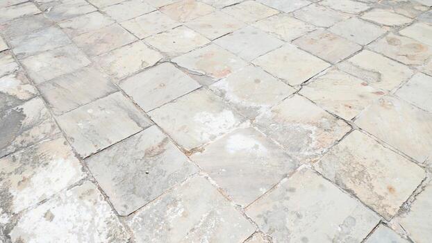 antiguo resistido Roca losas textura con natural modelo y grietas foto