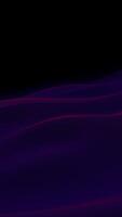 Vertical Abstract Fiery Wave Animation Dark Elegant Background Loop video