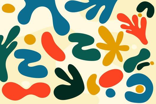 resumen contemporáneo moderno de moda geométrico formas colección estilo para impresión en textil, envase papel, web diseño y social medios de comunicación vector