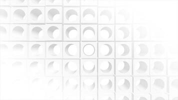 vit och svart Färg enkel och flott flera olika vickar block lutning design geometrisk bakgrund för företag ändamål video