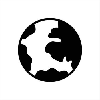 Solid icon astronomy vector
