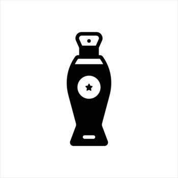 Solid icon perfume vector