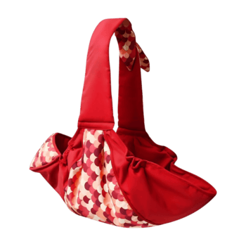 röd bärare för bärande en små sällskapsdjur tycka om en valp eller kattunge i en bekväm och säkra sätt när reser eller gående utanför. png