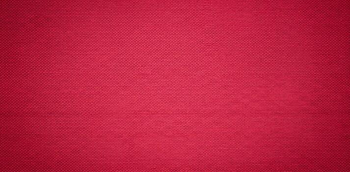 Close up of a textured red fabric showing the weave pattern and subtle variations in color 100 on transparent background silhouette photo