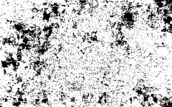 Distressed uneven grunge background. Abstract illustration. Overlay for interesting effect and depth. Isolated on white background vector