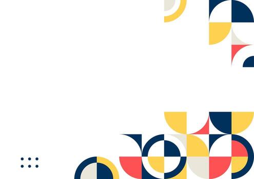 un vistoso resumen geométrico antecedentes con círculos y cuadrícula vector