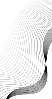 Abstract background blend wave lines design for Wallpaper Banner Background Card Book and web landing page vector