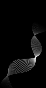 Abstract background with white wavy lines and Copy Space for Insert Elements vector